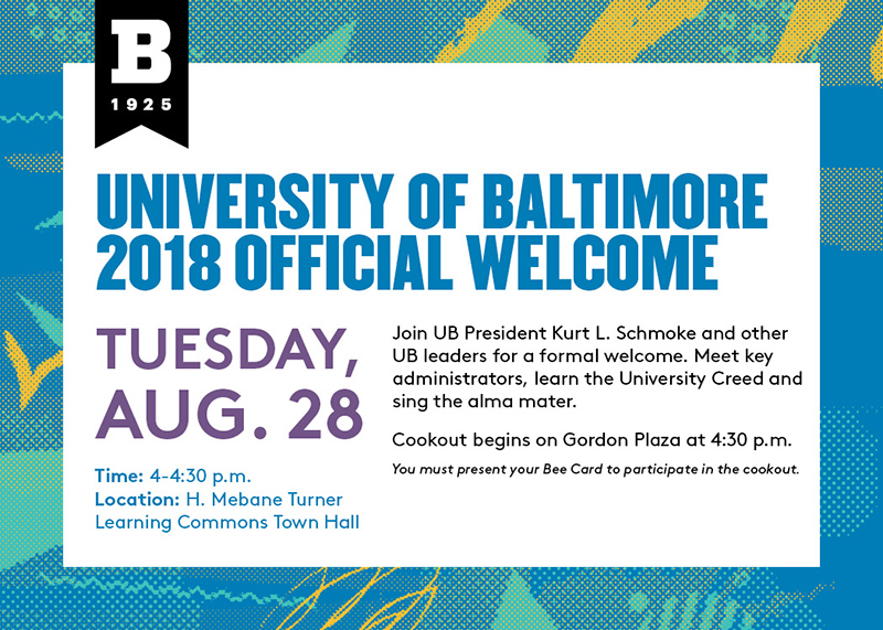 2018 UB Official Welcome